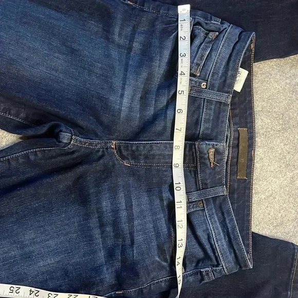 Joe’s Jeans The Icon Mid Rise Skinny Ankle,  Dark Wash. 26*28. - Picture 3 of 10